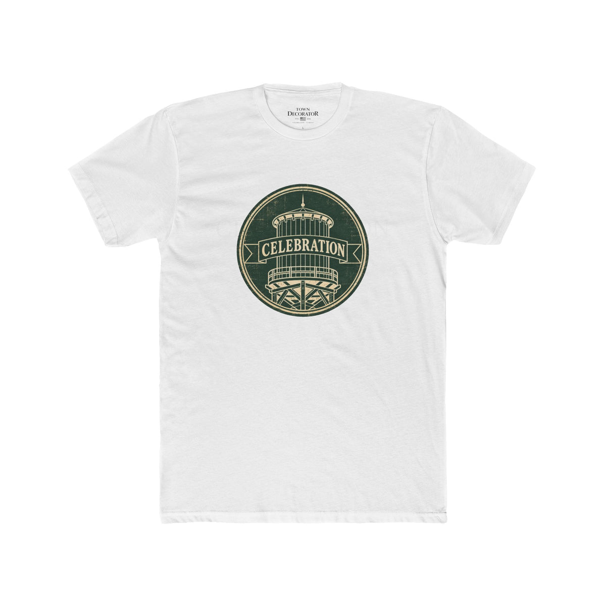 Water Tower Cotton T-Shirt