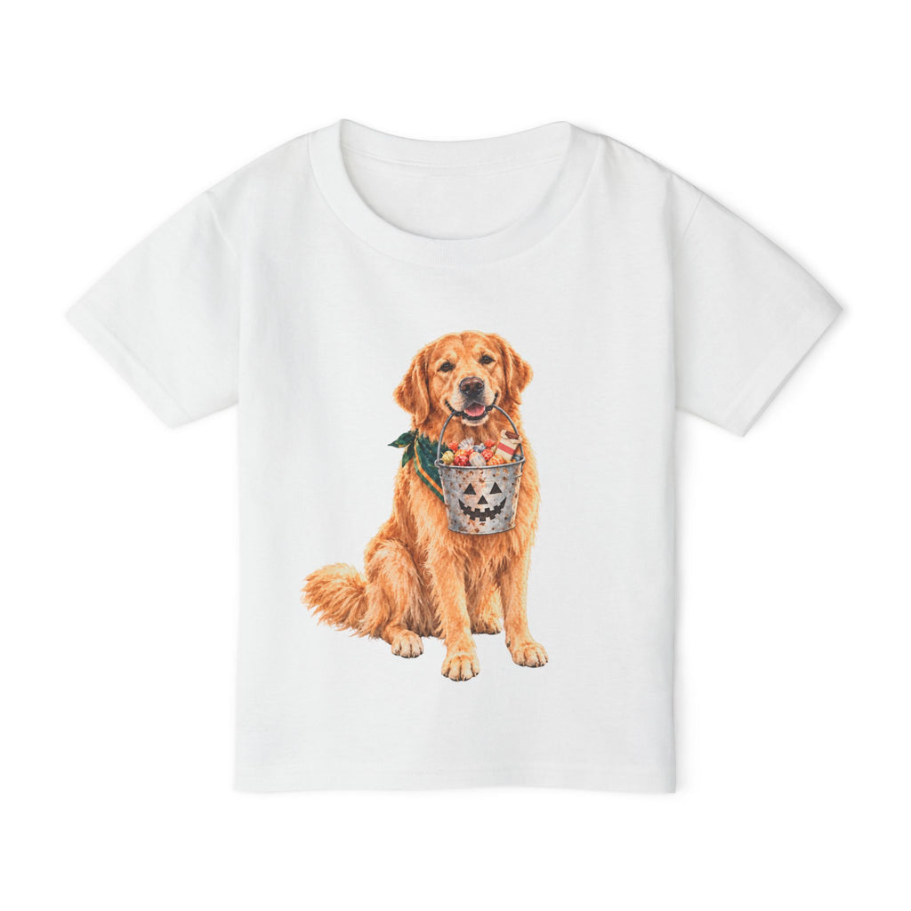 Trick-or-Treat Dog Cotton Toddler T-shirt