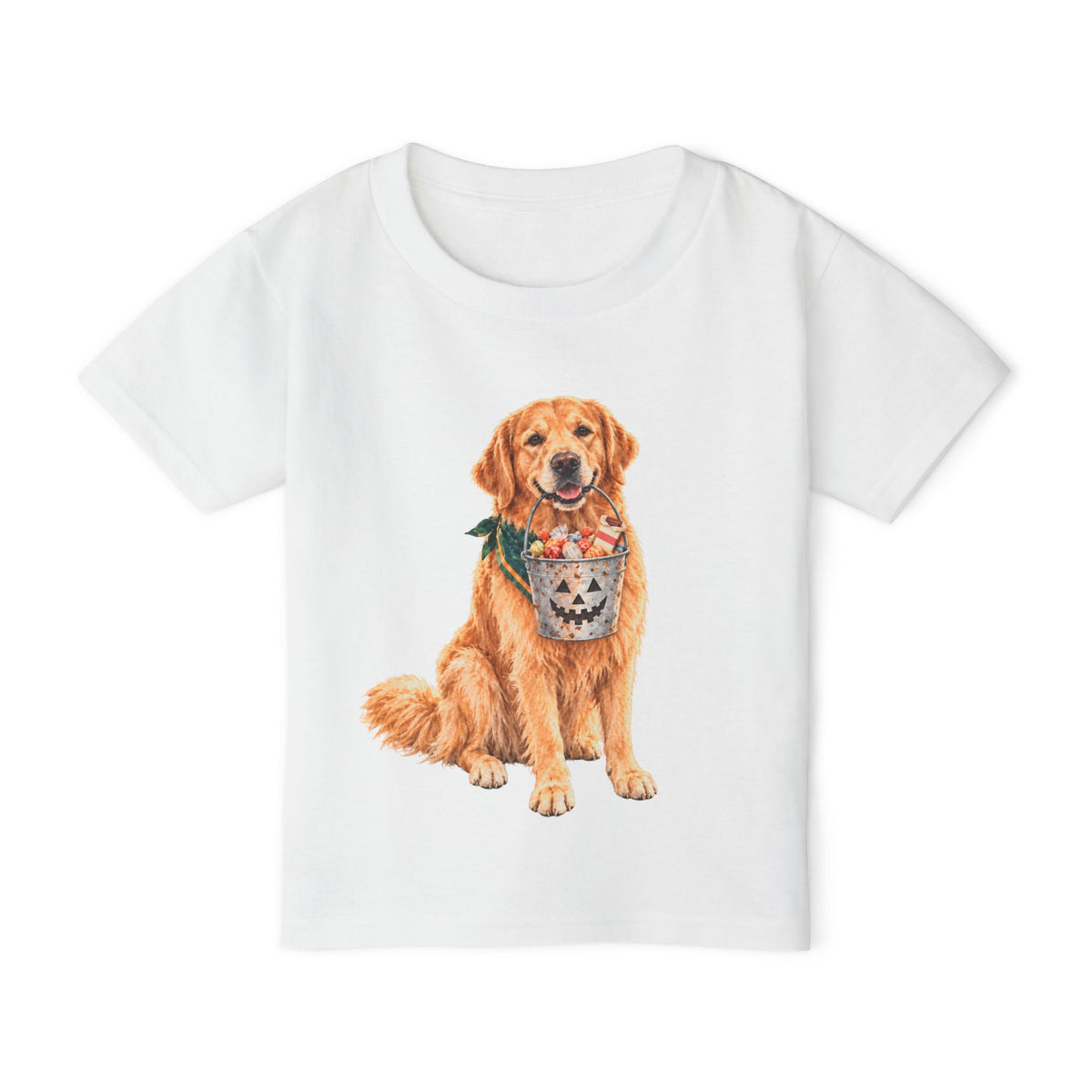Trick-or-Treat Dog Cotton Toddler T-shirt