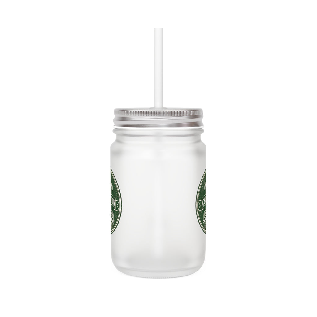 Water Tower Mason Jar Tumbler