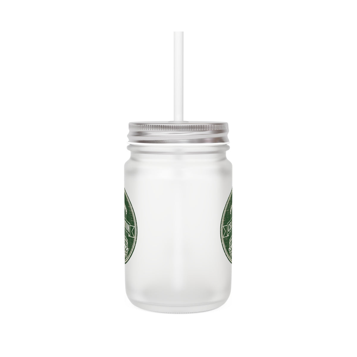 Water Tower Mason Jar Tumbler