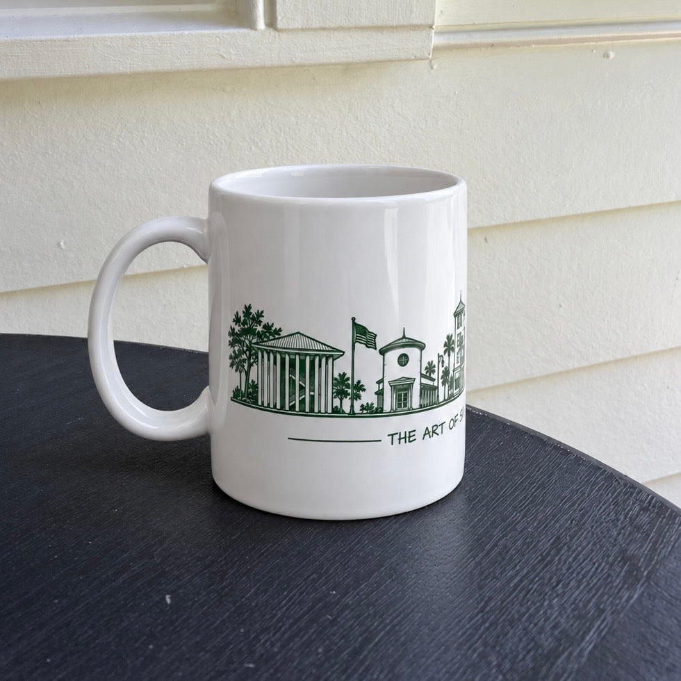Town Silhouette Ceramic Mug