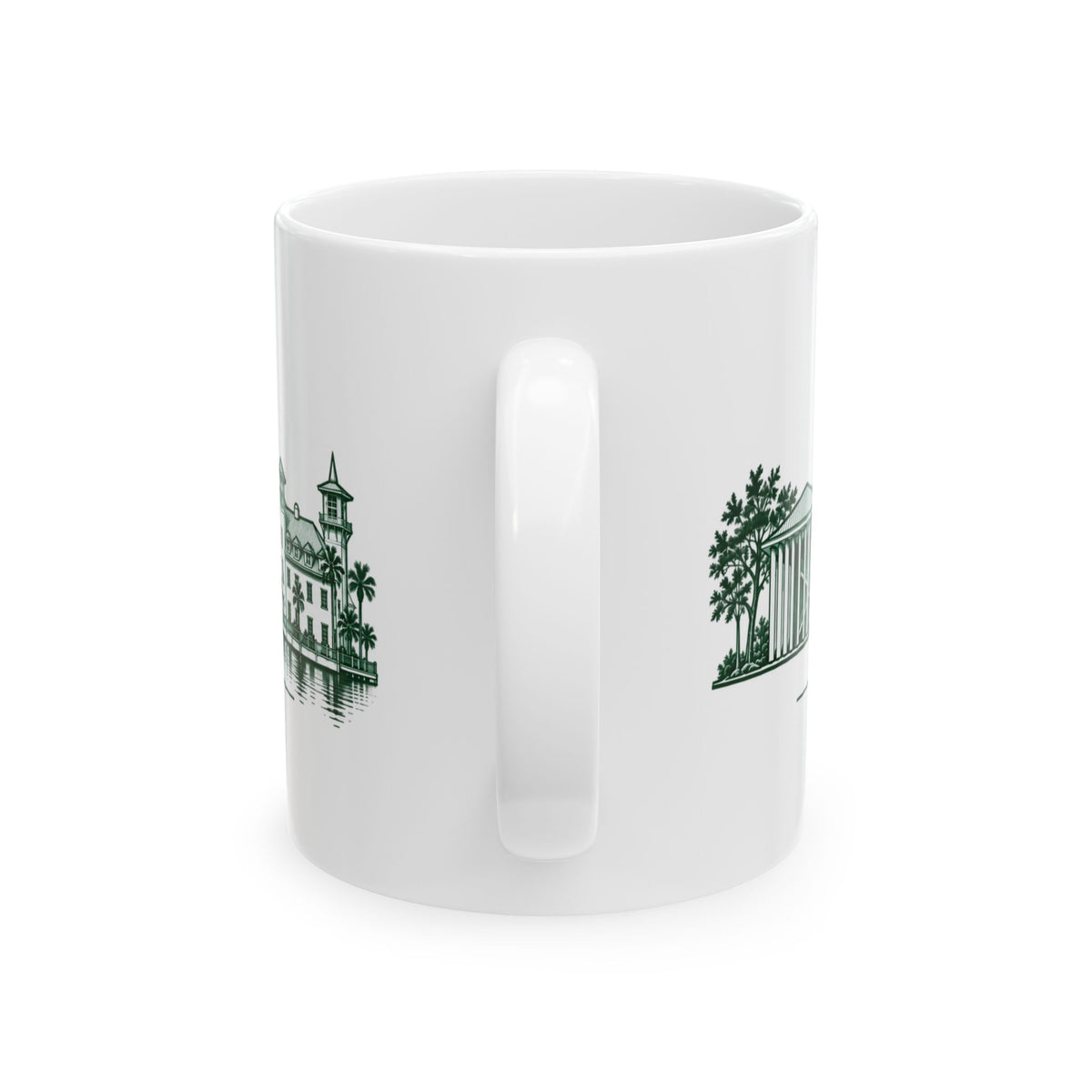 Town Silhouette Ceramic Mug